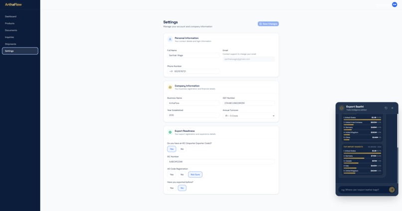ArthaFlow Global – screenshot 5