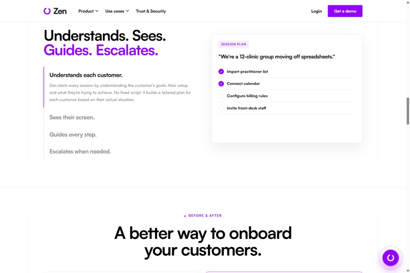 Zen - AI Onboarding Agent  – screenshot 1