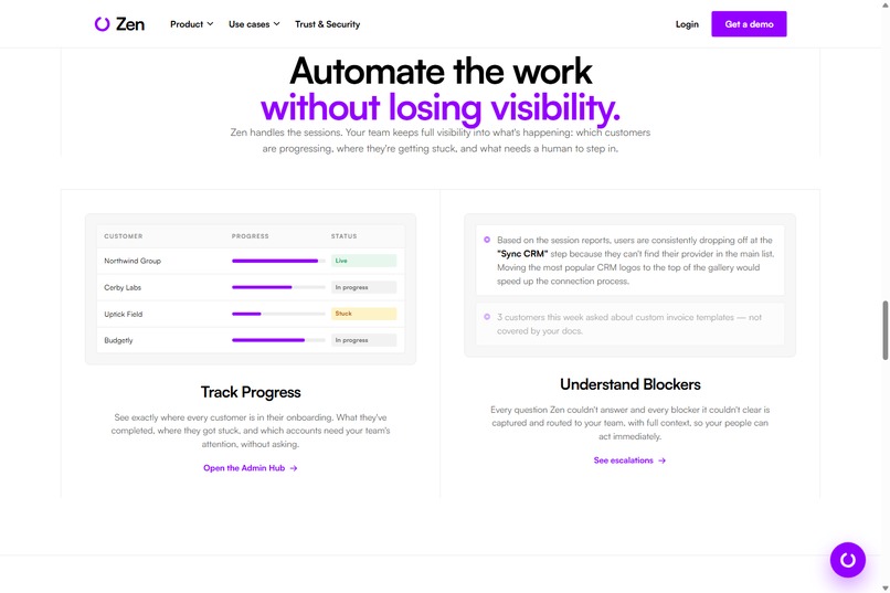 Zen - AI Onboarding Agent  – screenshot 2
