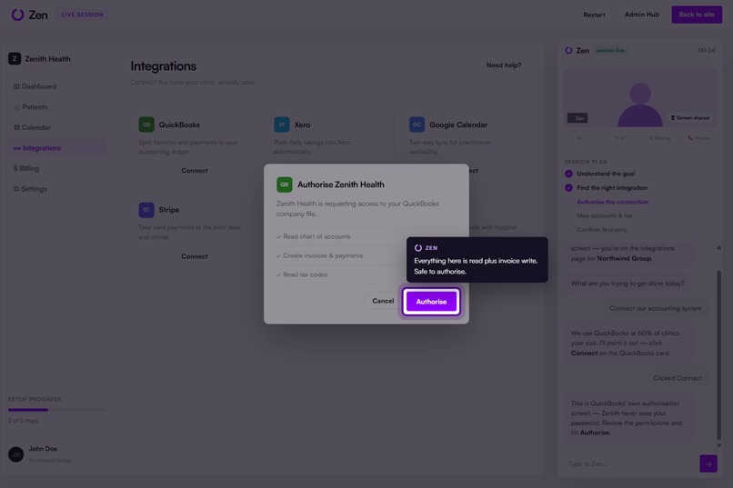 Zen - AI Onboarding Agent  – screenshot 7