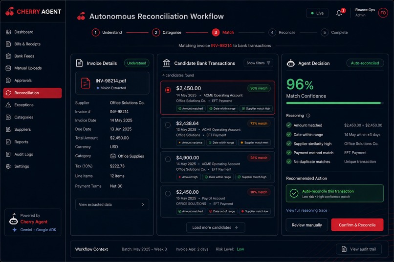 Cherry Agent- Autonomous Finance Ops – screenshot 4