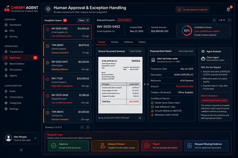 Cherry Agent- Autonomous Finance Ops – screenshot 5