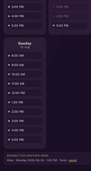 Salon slots  – screenshot 2