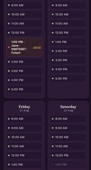 Salon slots  – screenshot 6