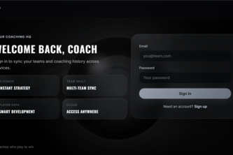 Coachlify - The Smart Coach for Winning Teams