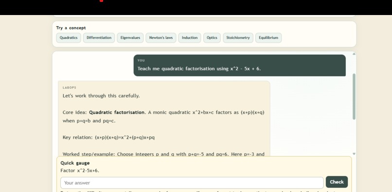 LabOps – screenshot 1