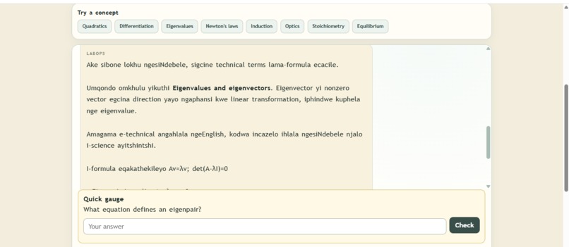 LabOps – screenshot 2