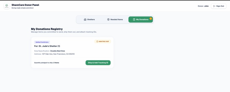 ShareCare – screenshot 5