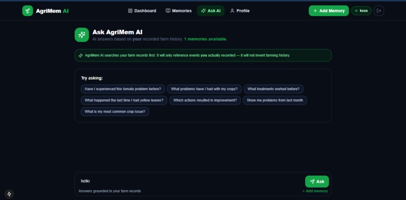 AgriMem-ai – screenshot 5