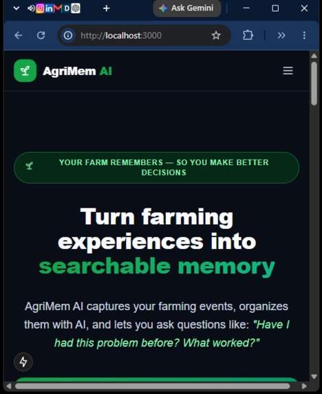 AgriMem-ai – screenshot 4