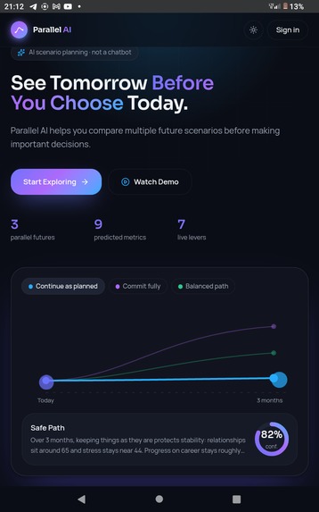 Parallel AI – screenshot 1