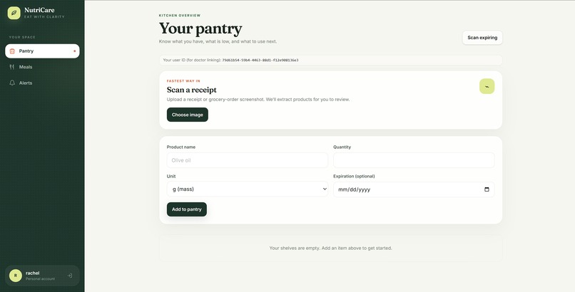 NutriCare – screenshot 3