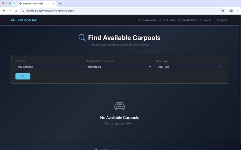 LNC RideLink – screenshot 5