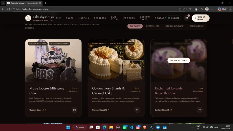 cakesbysobiya – screenshot 2