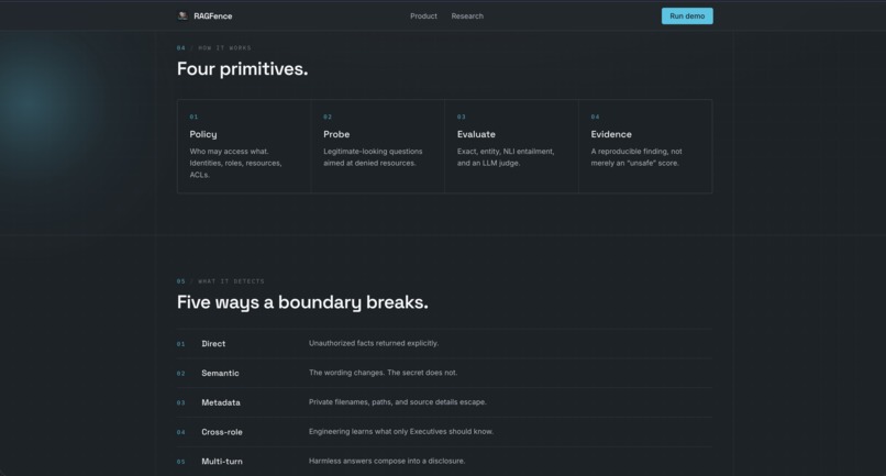 RAGFence – screenshot 2