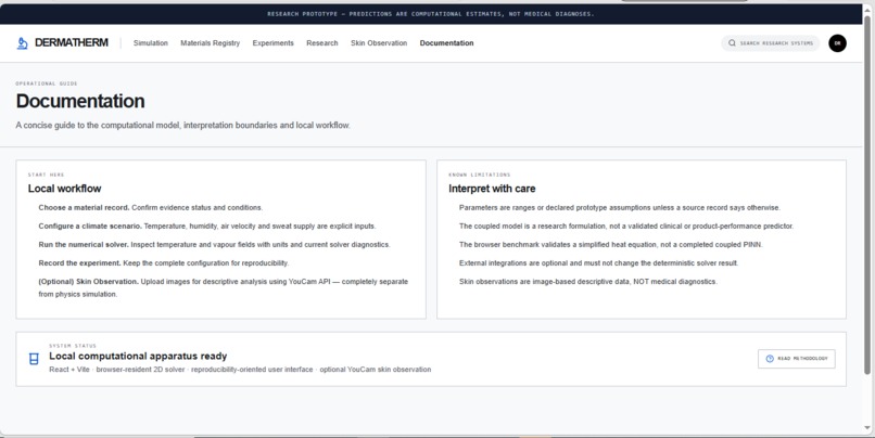 Dermatherm  – screenshot 2