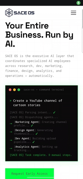 SACE OS – screenshot 1