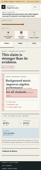 Research OS — Research Flight Recorder – screenshot 1
