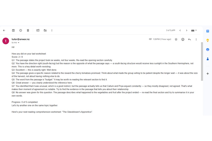 Tutor – screenshot 2