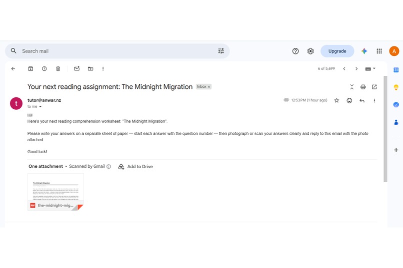 Tutor – screenshot 1