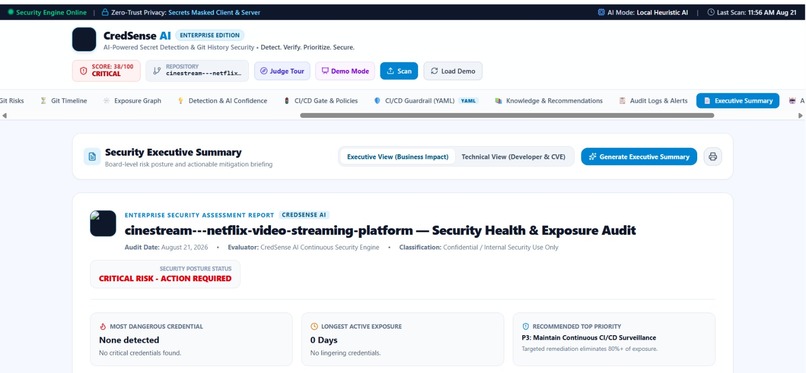 CredSenseAI – screenshot 4