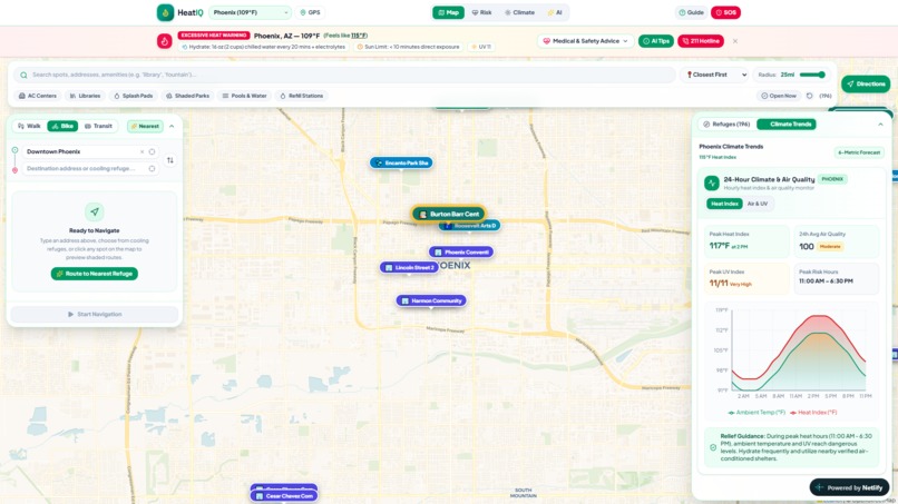 HeatIQ – screenshot 2