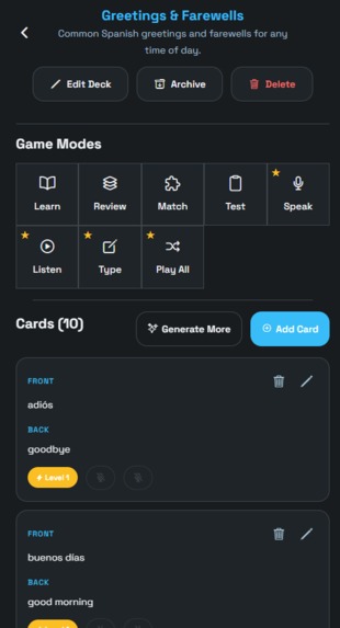 Flashcard RPG – screenshot 6