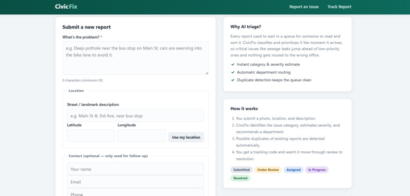 CivicFix – screenshot 5