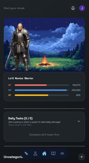 Flashcard RPG – screenshot 1