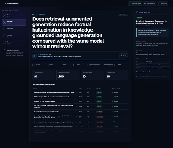 Evidence Forge – screenshot 2
