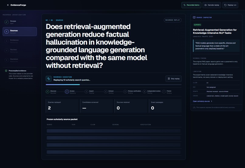 Evidence Forge – screenshot 3