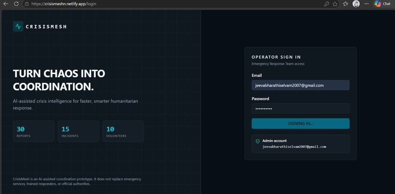 CrisisMesh – screenshot 1