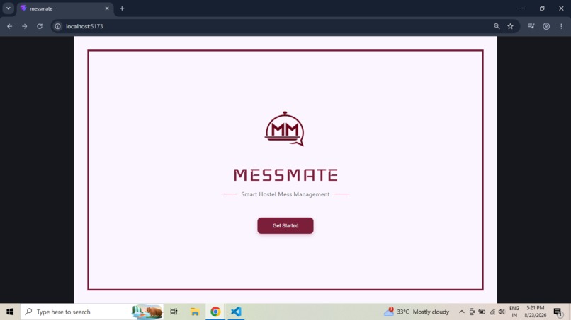 MessMate – screenshot 1