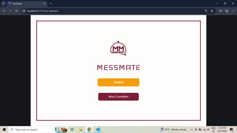 MessMate – screenshot 2