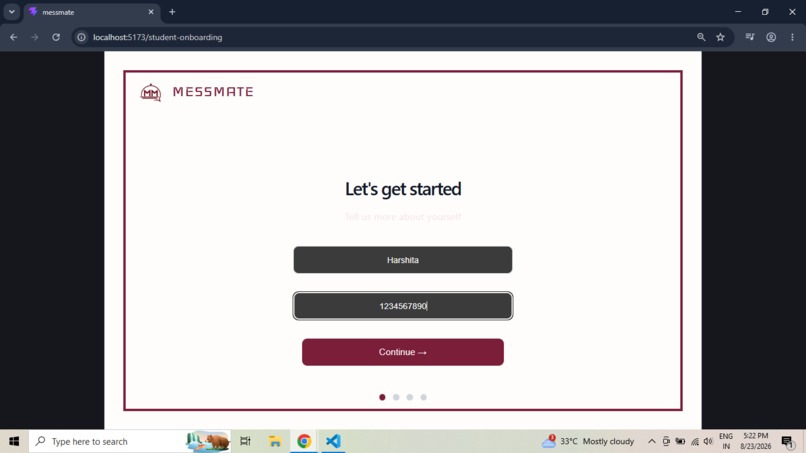 MessMate – screenshot 3