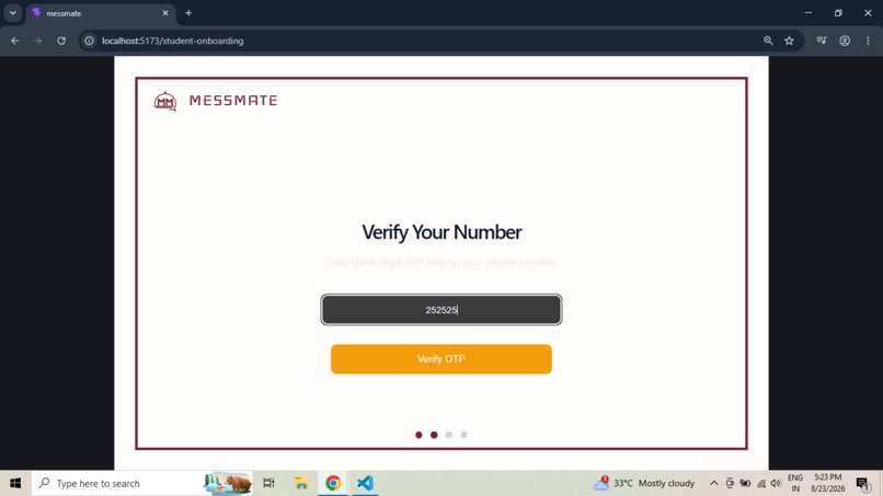 MessMate – screenshot 4