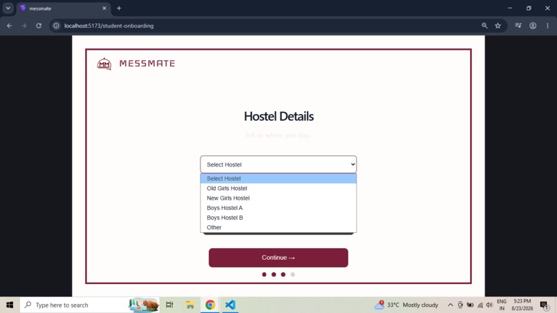 MessMate – screenshot 5
