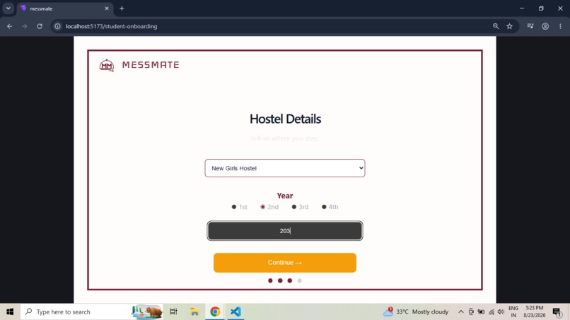 MessMate – screenshot 6