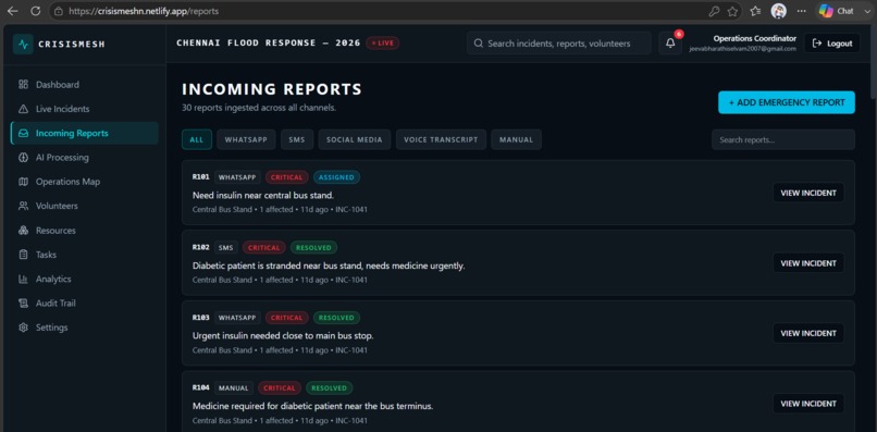 crisisMesh – screenshot 3