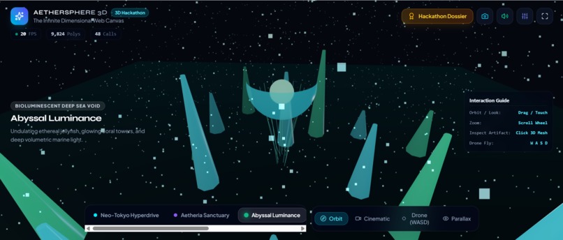 AetherSphere 3D — The Infinite Dimensions – screenshot 2