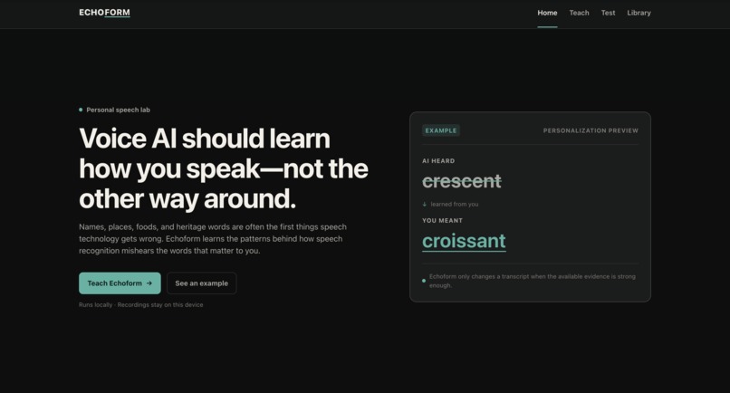 Echoform – screenshot 1