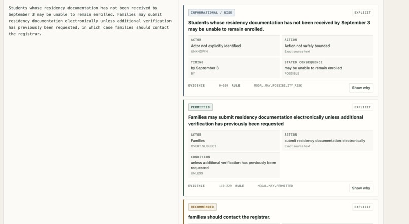 CivicParse – screenshot 2