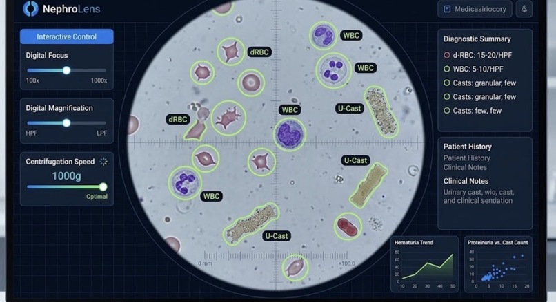 NephroLens: Interactive Microscopic Urinalysis  – screenshot 2