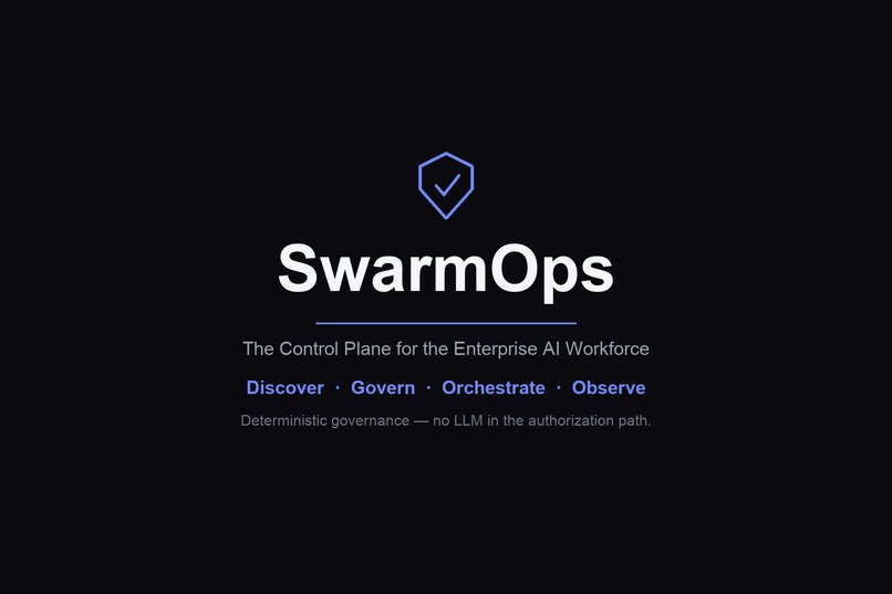 SwarmOps — Enterprise Agent Control Plane – screenshot 1