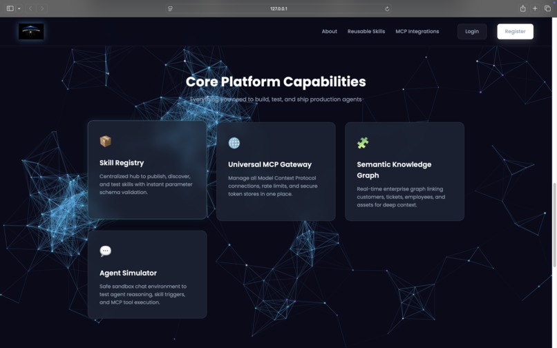agent X platform – screenshot 3