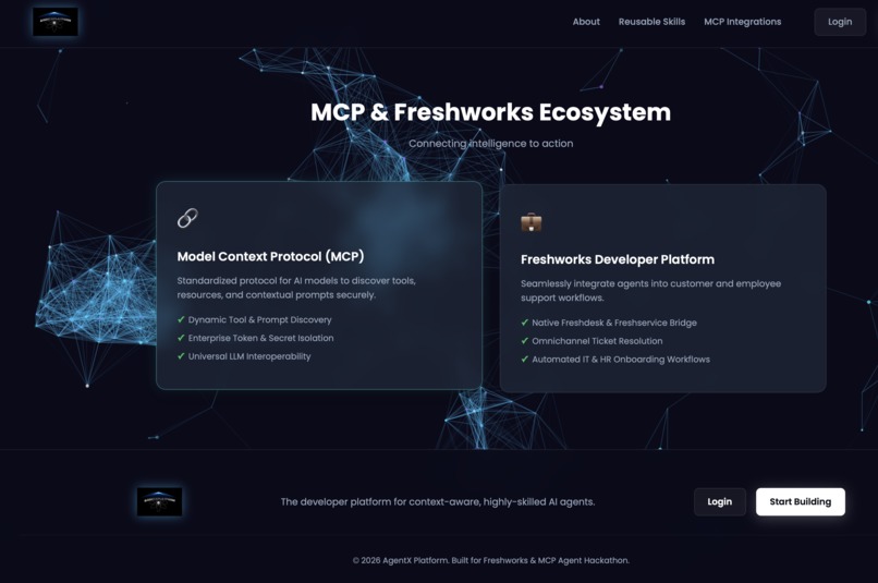 agent X platform – screenshot 4