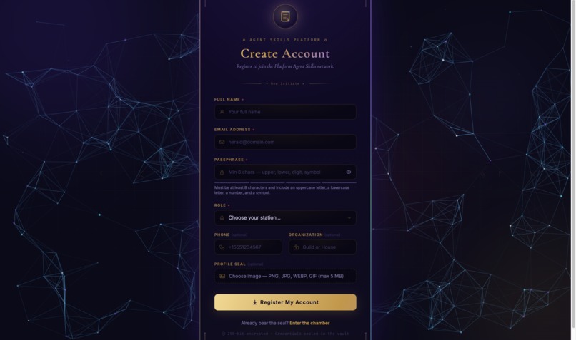 agent X platform – screenshot 5