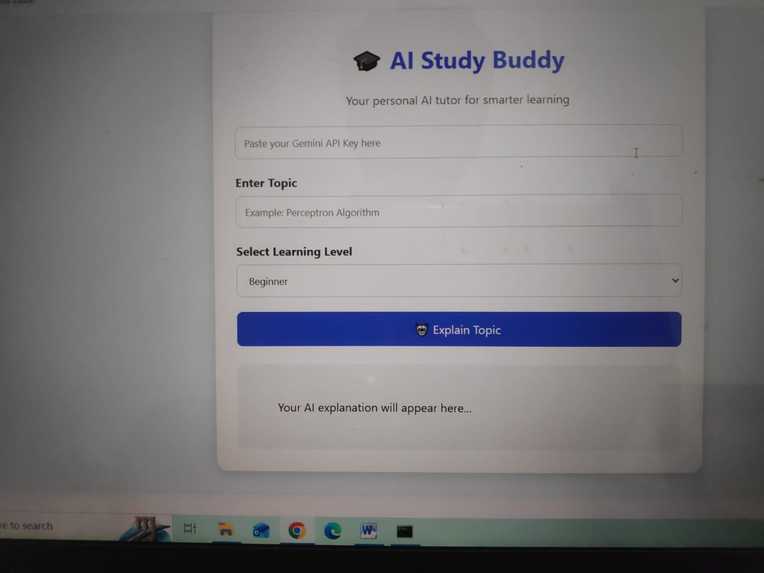 Ai Study Buddy – screenshot 1