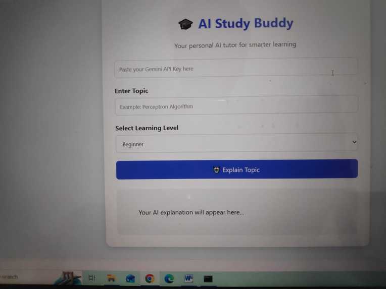 Ai Study Buddy – screenshot 2