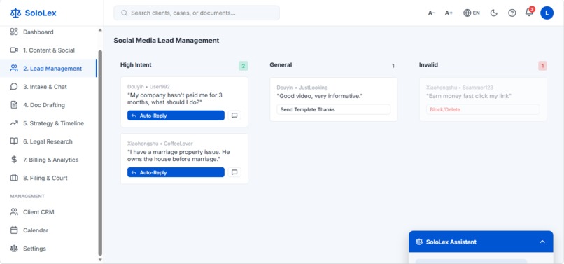 SoloLex – screenshot 2